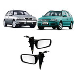 Retrovisor Completo Gol / Parati G3 1999 A 2005 C/ Controle