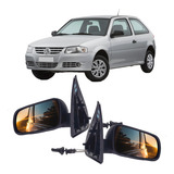 Retrovisor Controle Gol G3 99/08 E G4 2006/2013 2 Portas Par