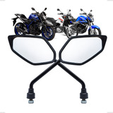 Retrovisor Da Lander 250 Tenere Gvs Lente Convexa Original