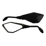 Retrovisor Esportivo Honda Suzuki Haste Fixa Longa 5 Pontas