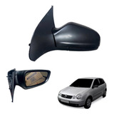 Retrovisor Esquerdo Volkswagen Polo 2007 2008 Elétrico