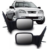 Retrovisor Externo Courier 97 A 12 Lado Esquerdo C/ Controle