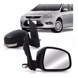 Retrovisor Focus 2009 À 2013 Elétrico C/ Pisca Térmico Preto