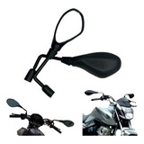 Retrovisor Gvs Bmw F800 Longo Haste Fixa Honda Fan Xre Cb300