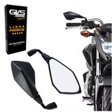 Retrovisor Gvs Kawasaki Z400 Haste Curta 90° Convexo Par