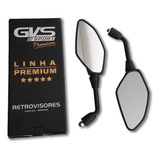 Retrovisor Gvs Moto Mt 03 07 09 Fixo Para Yamaha Convexa