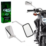 Retrovisor Gvs Moto Strada Twister Cromado Honda Barato