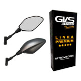 Retrovisor Gvs Mt 03 07 09 Giro 360 Honda Lente Convexa Fumê