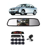 Retrovisor Lcd Bora Câmera Borboleta Sensor Estacionament 8p
