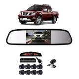 Retrovisor Lcd Frontier Câm Ré Borboleta Sensor Estaciona 8p
