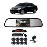 Retrovisor Lcd Vectra Câm Ré Borboleta Sensor Estacioname 8p