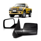 Retrovisor Manual Compatível Ranger 2010 2011 2012 Fixo