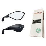 Retrovisor Original Rvg Kawasaki Z400 Haste Curta 90° Par