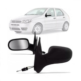 Retrovisor Palio 04 05 06 07 08 4 Portas Manual Lado Esquerd