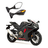 Retrovisor Pisca Seta Led Carbono Carenadas Honda Cbr 1000rr