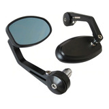 Retrovisor Ponta Guidão Moto Custom Bobber Chopper Caferacer