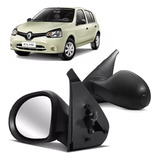 Retrovisor Renault Clio 2013 2014 2015 13 14 15 Manual Esq