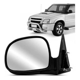 Retrovisor S10 Blazer 1995 1996 1997 A 2011 Manual Esquerdo
