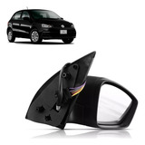Retrovisor Vw Direito Elétrico Gol Voyage G6 G7 Preto Ninja