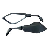Retrovisor Z400 Rosca Honda Lente Convexa Fan Titan Start