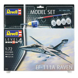 Revell Model Set Avião Ef-111a Raven 1/72 Completo 64974
