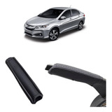 Revestimento Em Couro Manopla Freio De Mão Honda City 2013