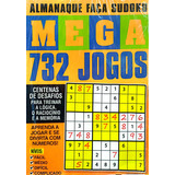 Revista Almanaque Faça Sudoku 732 Jogos.