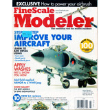 Revista Fine Scale Modeler Julho 2008 Capa: Sea Harrier 1/48