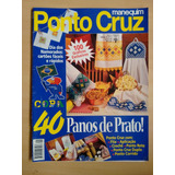 Revista Manequim 41 Ponto Reto Cruz Crochê Toalha Pano 332x