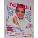 Revista Manequim Julho 1989 Capa Claudia Zardo Com Moldes