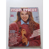 Revista Mon Tricot 35 Receitas Blusas Jaquards V398
