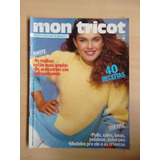 Revista Mon Tricot 60 Tricô Crochê Bordado Malha Xale 314x