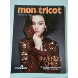 Revista Mon Tricot Edição De Luxo Pingouin Inverno Chic -mbc