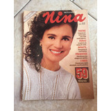 Revista Nina 42 Regina Duarte Crochê Tricô À Máquina E693