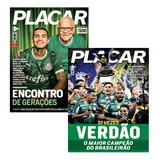 Revista Palmeiras Encontro De Gerações + Poster Brasileirão