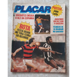 Revista Placar 476 Botafogo 1x0 Flamengo Com Pôsteres 