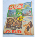 Revista Placar Junho 1989 Com Miniposter Botafogo Taça Rio
