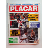 Revista Placar Nº 944 - Jul/1988 - Pôster Seleção 1958 