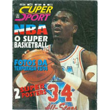 Revista Poster Série Super Sport 2 Nba Super Basquete 1990