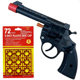 Revolver Arma De Brinquedo Espoleta Com 72 Shots Reforçado