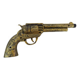 Revolver De Xerife Arma Cowboy Pistola Velho Oeste Festas