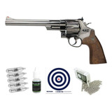 Revolver Pressão Co2 Smith & Wesson Magnum M29 4,5+itens