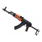 Rifle Aeg Ak-47 Lckms Full Metal Aço Estampado E Madeira Lct