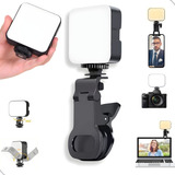 Ring Light Celular Flash Self Luz Para Celular Self E Videos Cor Branco