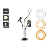 Ring Light Led 12w +tripé+sup.p/celular/mic. X-cell Xc-rl-03