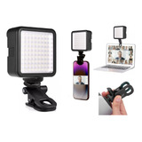 Ring Light Universal Notebook Selfie Celular Smartphone + Nf