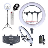 Ringlinght Led Luz Estudio Profissional Grande Tripe 210m