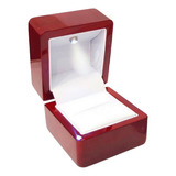 Rings Display Box Storage, Bandeja De Veludo Macio, Suporte