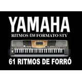 Ritmos Para Teclado Yamaha De Forró - 61 Ritmos