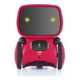 Robô De Controle De Voz Interativo Para Crianças Inteligente Cor Vermelho